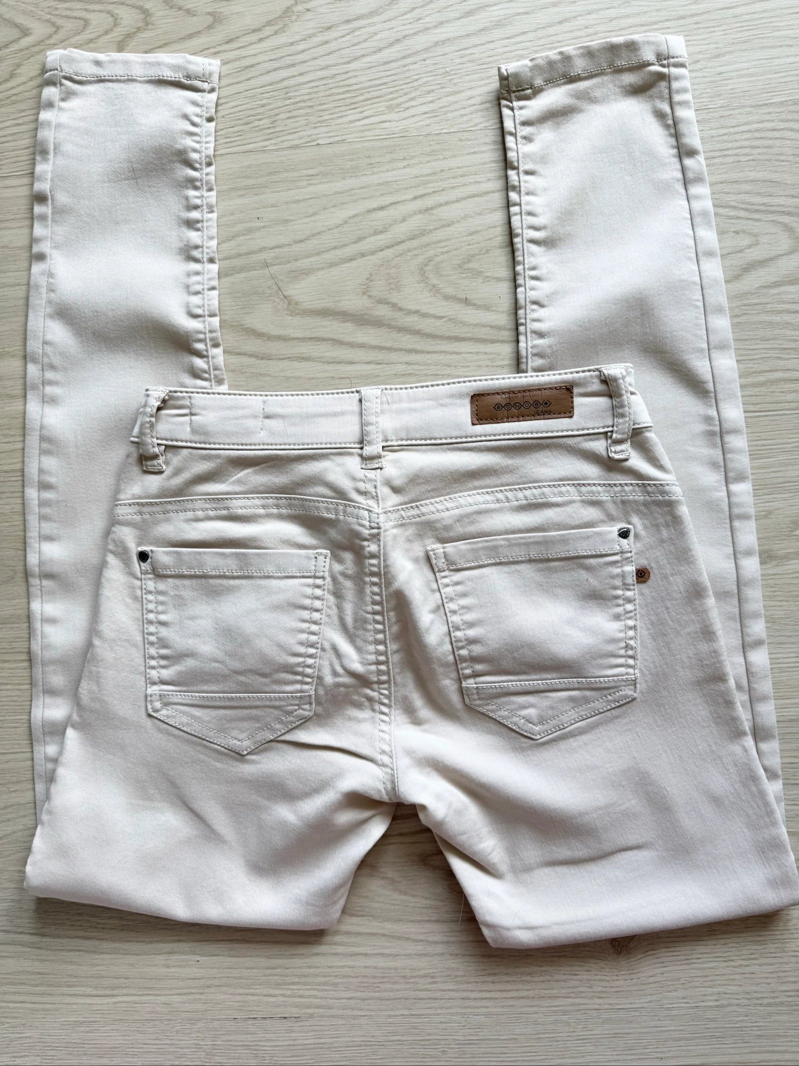 Calça slim skinny bege Bonobo tamanho 34 XS – photo 8